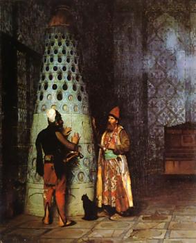 Jean-Leon Gerome : Waiting for an Audience II